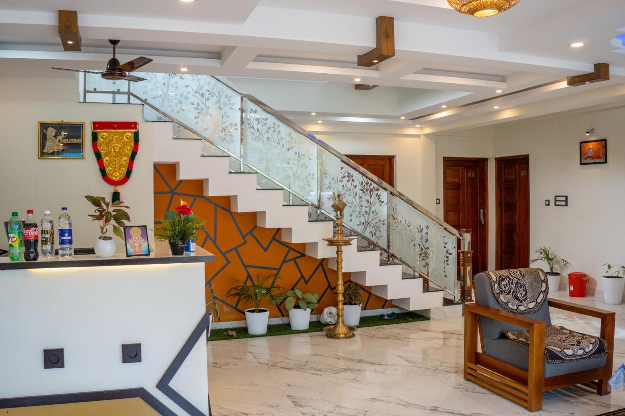 White House Residency Hotell Varkala Exteriör bild